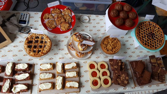 Bloom Bakers spread of treats at eat north in Leeds