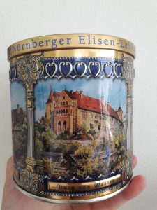 Nurnberger Elisen-Lebkuchen tin