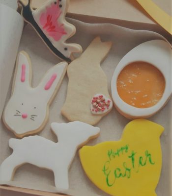 Easter biscuits made by Bloom Bakers