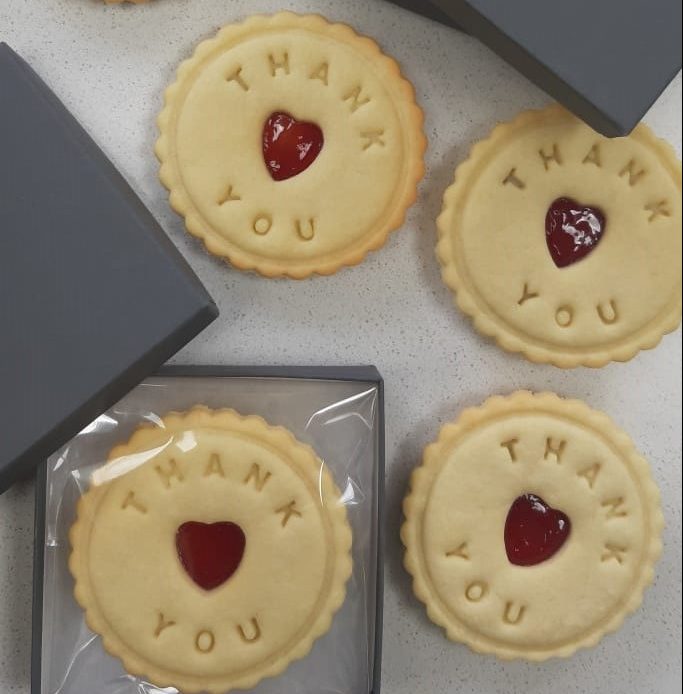 Thank You Biscuit Bloom Bakers