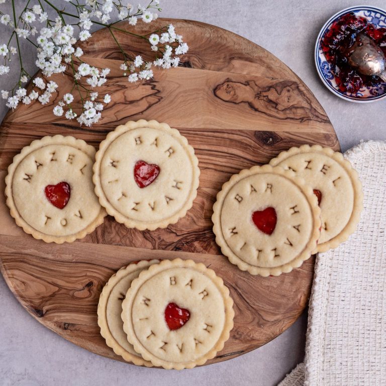 Impressed Jam Biscuits Make Great Letterbox Friendly Gifts Bloom Bakers