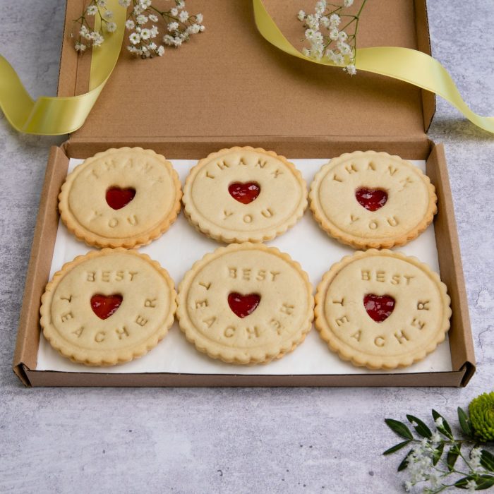 Best teacher jam biscuits letterbox friendly teacher gift