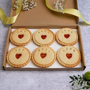 get well soon biscuits in letterbox friendly packaging