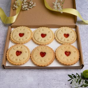 It's a girl/ boy biscuits in letterbox friendly gift box