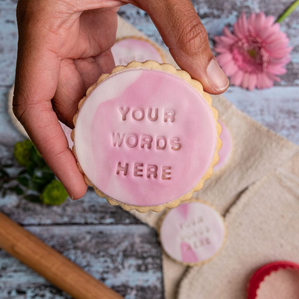Personalised Biscuits Bloom Bakers