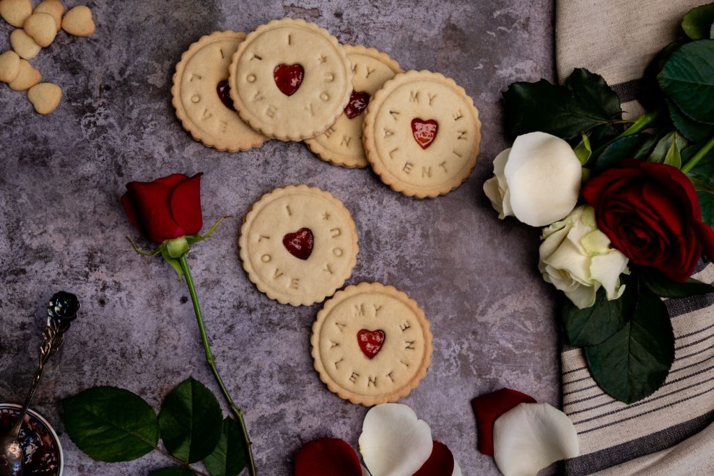 My Valentine I love you biscuits by Bloom Bakers