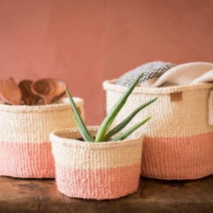 Baskets from the basket room