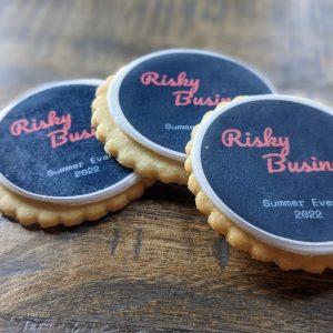 Branded biscuits for Go Cardless