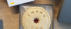 Jeld Wen thank you jam biscuits by Bloom Bakers